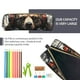 thumbnail image 5 of Disketp Urban Bear With Headphones Estuche de Lápices de Cuero con Cierre, Estuche Compacto para Papelería, Bolígrafos y Accesorios Pequeños, 5 of 7