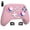 PINK, variant on 2.4G Wireless PC/Switch Controller with RGB Lighting/Programming Keys/Hall Joysticks/Hall Triggers/Vibrations,Three-Mode Switch Controller,Plug and Play Work for Windows PC, Android, Switch, Steam,TV