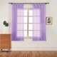 thumbnail image 4 of 1pcs 100x130cm Window Screening Bedroom Modern Drape Panel Sheer Tulle Scarf Valances, 4 of 5