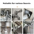 thumbnail image 6 of AFQH 10-60mm Shower Head Extension Pipe Stainless Steel Bathroom Shower Extensio, 6 of 8