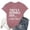 WenDA1504_Pink, variant on WEIWEN Thats A Horrible Idea What Time T Shirts for Women Casual Funny Saying Letter Printed Summer Tshirts Graphic Tees Womens Tops Dark Gray, S