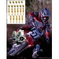 thumbnail image 4 of 22pcs Carburetor Jet Kit w/11 Main Jets and 11 Slow Jet for Nibbi Honda PWK Keihin Yamaha OKO CVK PWM Type, 4 of 7