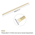 thumbnail image 2 of Unique Bargains 12mm Diameter 300mm Length Brass Solid Round Rod for DIY Craft 1pack, 2 of 4
