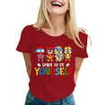 thumbnail image 2 of JAKANYQ T-Shirts pour Femmes Sensibilisation T-shirt Polyvalent pour Femmes, 2 of 6
