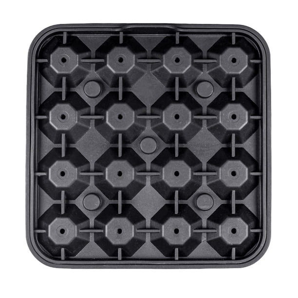 Molde de Hielo de Whisky Molde de Hielo de Silicona de Grado Alimenticio de 16 Agujeros con Embudo de Agua, Adecuado para Cócteles de Whisky, Fácil de Liberar, Lavavajillas Lavables