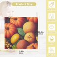 thumbnail image 2 of Dreamtimes 3 PCS Autumn Fruit Vegetable Baby Muslin Washcloths, Pumpkin Face Towel Burp Cloths Ultra Soft Absorbent Cotton Bath Wipes Towels for Newborn Boys Girls, 2 of 7