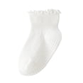 thumbnail image 2 of Yawlsow 12 Pack Toddler Socks with Grips, Non-Slip Ruffle Ankle Socks for Baby Girls, Size 3M-5T, 2 of 2