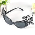 thumbnail image 4 of Mujeres Novedad Negro De Diseñadas Baoblaze Gafas de sol de la fiesta novedosa, 4 of 8