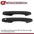thumbnail image 4 of 1Set Car Door Handle Cover for Honda CR-V 2012-2016 Outside Black ABS, 4 of 6