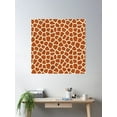 thumbnail image 2 of Giraffe Poster Wall Art, Modern Wall Decor For Living Room Bedroom, 16X16 UNFRAMED, 2 of 3