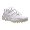 thumbnail image 2 of Nike Shox NZ Women's Shoes White/Blue Tint/White 636088-115, 2 of 6