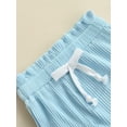 thumbnail image 6 of Kiapeise Infant Girl Summer Tank Tops Shorts Sets Ribbed Knit Vest Shorts Outfits, 6 of 9