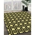 thumbnail image 3 of Ahgly Company Machine Washable Indoor Round Transitional Metallic Gold Area Rugs, 8' Round, 3 of 7