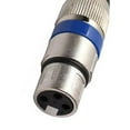 thumbnail image 3 of Injueey 10 pack/lote conector de Cable de Audio conexión perfecta para salida de sonido conector adaptador de Audio enchufe de Audio Electrónica Azul, 3 of 6