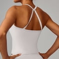 thumbnail image 5 of Tanghaowl Tank Tops for Women, Women s Tanks & Sleeveless Gym Top for Daily Wear and Outdoor Workouts - Soft Comfortable Fit for Gym Yoga Running and More Beige S, 5 of 6
