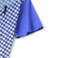 thumbnail image 5 of BRGZLK Mens Golf Shirts Summer 2026 Short Sleeve Turn-Down Collar Button-Down Lightweight Breathable Moisture Wicking Casual Pullover Shirts Blue L, 5 of 6