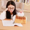 thumbnail image 2 of MagiDeal 1pc Tissue Box Bread Toast Plush Storage Case suitable for home and car, 2 of 8
