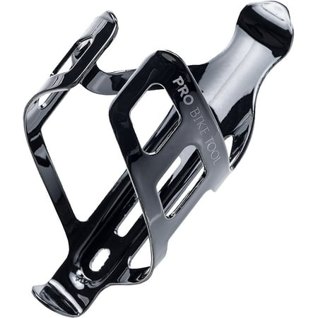 PRO BIKE TOOL Bike Water Bottle Holder Lightweight & Strong (Black Gloss)