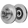 thumbnail image 5 of Detroit Axle - Front Brake Kit for 1995-1999 Chevrolet GMC Tahoe Yukon Express Savana 1500 C1500 Suburban 2WD Front Brake Rotors Ceramic Pads Brakes, 5 of 7