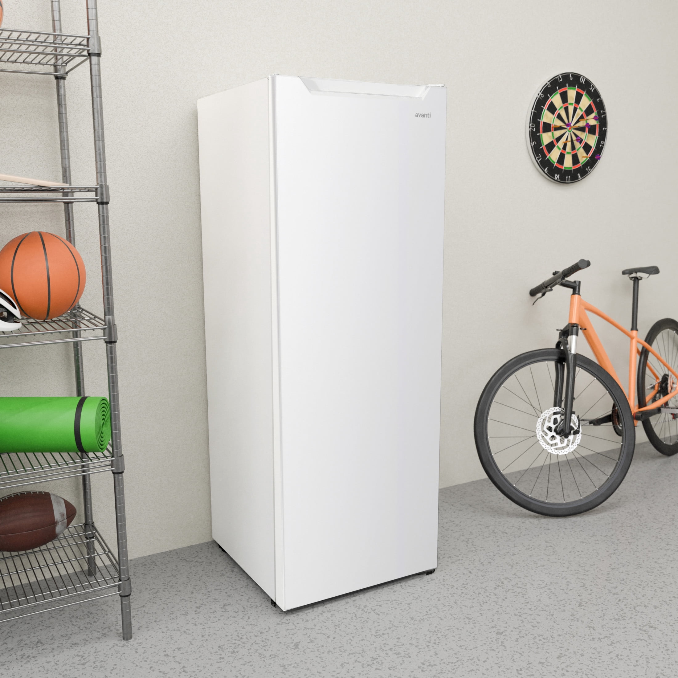 Avanti Garage Ready Vertical Freezer, 7 cu. ft, in White (AV701VFB0W)