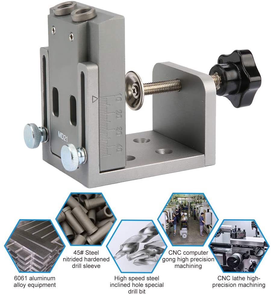 Woodworking Portable Pocket Hole Jig 