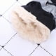 thumbnail image 5 of 4 unids antideslizante zapato de mascotas botas de lluvia cubierta de perro cubierta de perro espeso peluche botas de perros pata protector suave suela de mascotas (tamaño negro 5), 5 of 8
