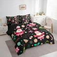 thumbnail image 3 of Manfei Santa Claus 7pcs Bedding Comforter Set,Merry Christmas Queen Bedding Sets Super Cozy,Festival Xmas Queen Sheet Sets,Luxury Children Bedroom Decor,Reversible, 3 of 8