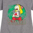 thumbnail image 3 of Hey Arnold! - Ho Ho Ho Stinkos - Toddler And Youth Girls Fleece Dress, 3 of 5