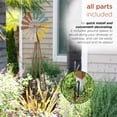 thumbnail image 6 of Alpine Corporation Metal Windmill Garden Stand, 6 of 13