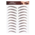thumbnail image 1 of Professional Waterproof Eyebrow Tattoo Sticker, Eyebrow Transfer Sticker for Women, BROWN-09, 1 of 3