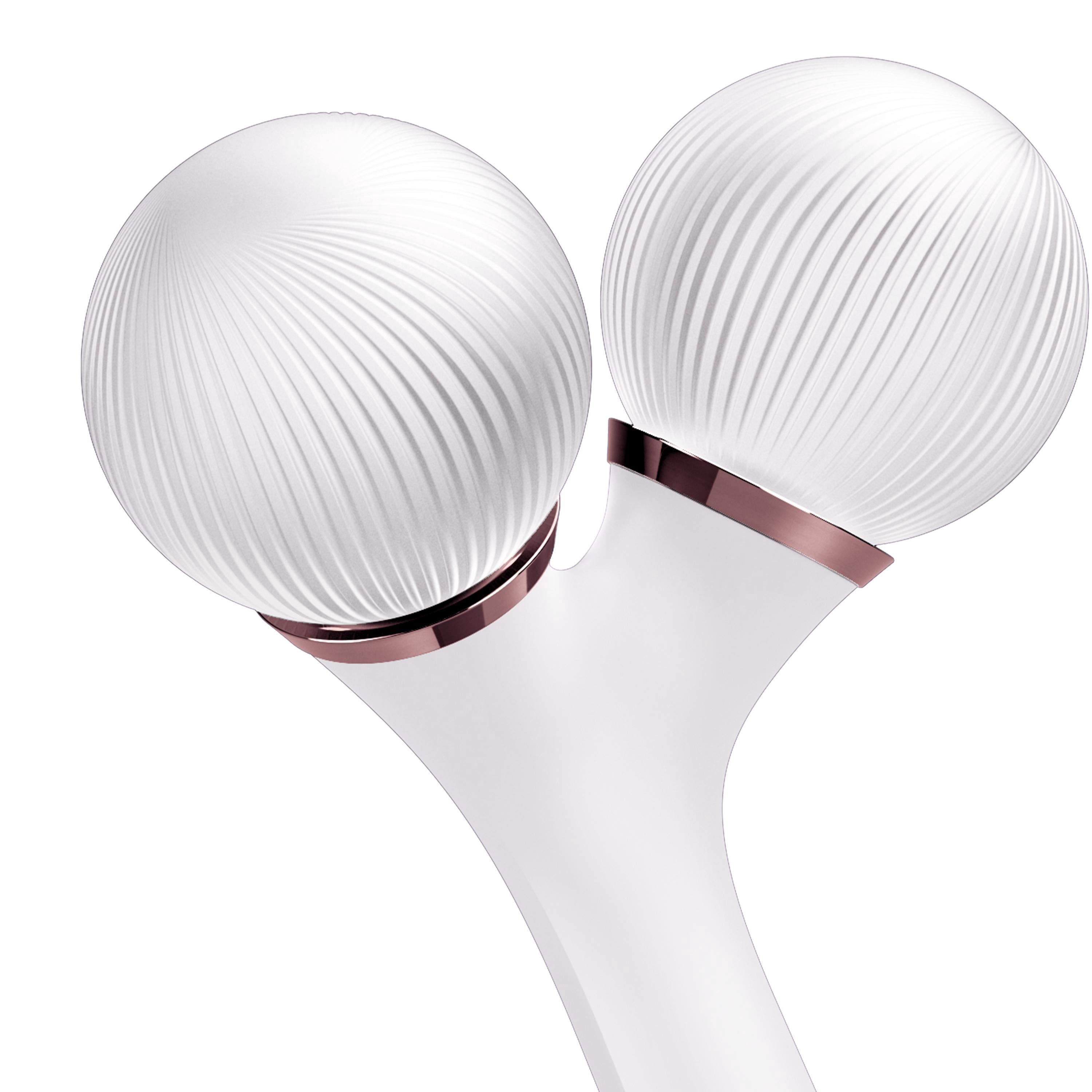 GESKE SmartAppGuided™ Sonic Facial & Body Roller | 4 in 1 | Derma Roller | Facial & Body Dermasmooth Stimulator | Derma Roll | Professional Facial & Body Roller | Dermaroller for Skincare and Beauty