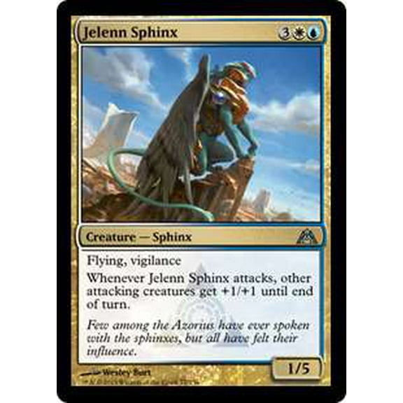 MtG Dragon's Maze Uncommon Jelenn Sphinx (Foil) #77