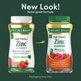 thumbnail image 3 of Nature's Bounty Zinc Immune and Antioxidant Support Gummies, Dietary Supplement, 30 Mg, Mixed Berry Flavor, 70 Count, 3 of 7