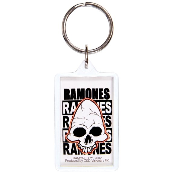 Ramones - Skull Keychain