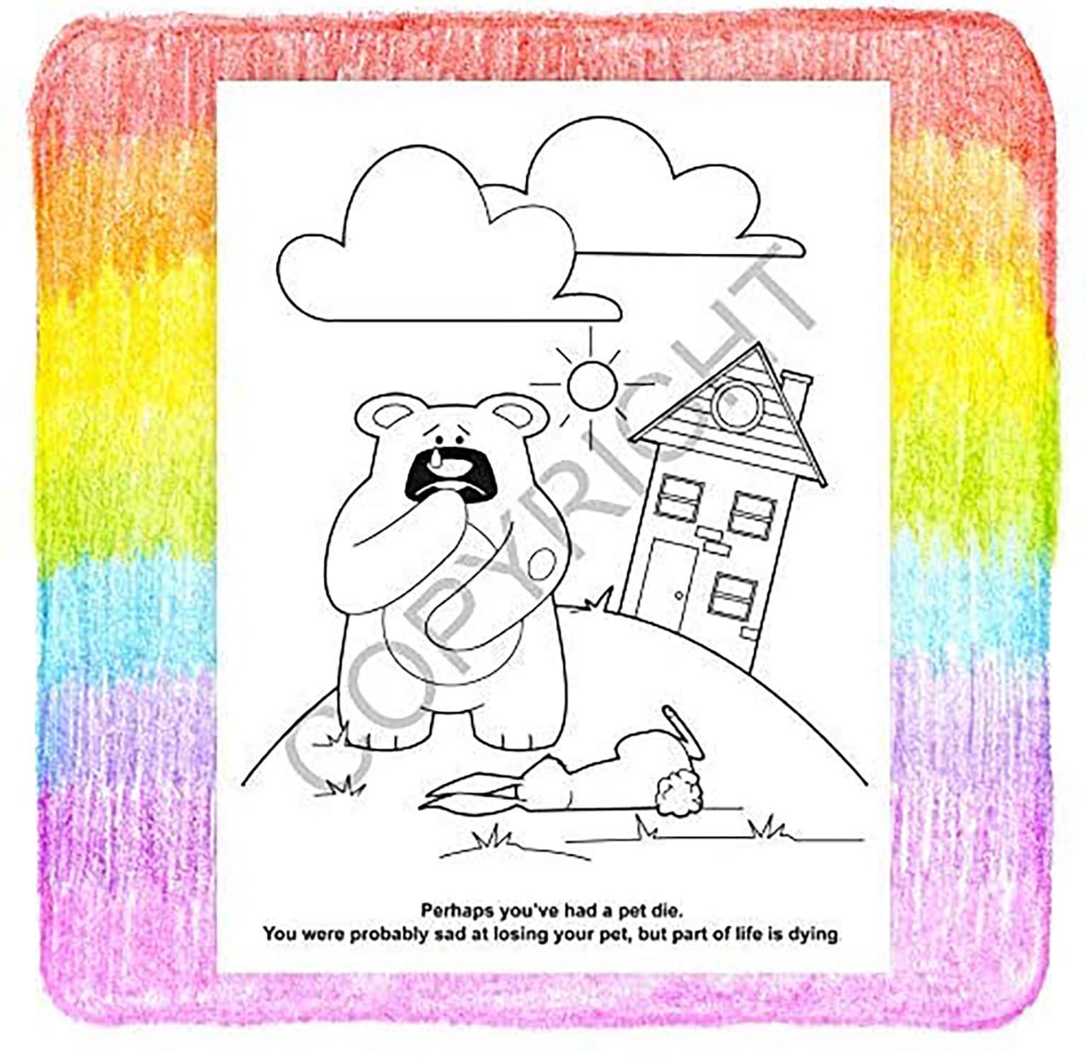 ZoCo: 25 Pack - Losing a Loved One Kid's Coloring & Activity Books
