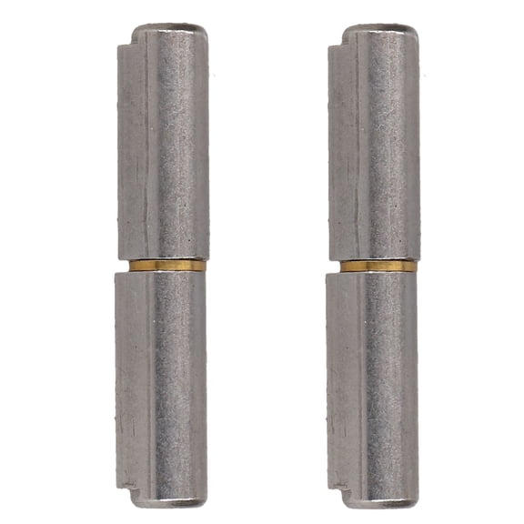 Pack 2 Lift Off Bullet Hinge Weld On Brass Bush 13x80mm Heavy Duty Industrial