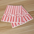 thumbnail image 3 of 6 Pcs Boîtes de Friandises Maïs Soufflé à Rayures Grande Taille Boîtes de Maïs Soufflé en Papier pour Fête - Rouge, 3 of 9