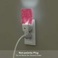 thumbnail image 4 of KLL Red Glitter for Night Lights,Auto Sensor Night Lamp Plug in Night Light with Dusk-to-Dawn Light Sensor LED Nightlightfor Adults & Kids Room/Bedroom/Hallway, 4 of 7