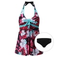 thumbnail image 4 of Conjunto de ropa de playa con estampado de bikini con estampado floral de moda para mujer Fridja nalpqowj58392, 4 of 5
