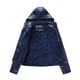 thumbnail image 4 of Chaquetas de Cuero Para Mujer, Abrigos, Abrigos Cálidos de Manga Larga, Parkas Finas de Invierno, Abrigo Sin Capucha de Imitación Odeerbi ODB173104, 4 of 9