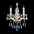 thumbnail image 2 of Michael Amini La Scala Traditional Crystal Wall Sconce - Gold, 2 of 2