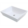 thumbnail image 1 of Polaris V370-W White Porcelain Vessel Sink, 1 of 5