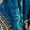 Blue, variant on RADANYA Women Kaftan Dress Floral Tunic Maxi Kimono Long Caftan Nightdress Beach Polyester Party Casual Dress