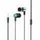 thumbnail image 1 of Auriculares Intraaurales con Cable de 3,5 mm, Estéreo y Graves Profundos. Auriculares para Móvil con Cancelación de Ruido y Graves Excepcionales C, 1 of 1