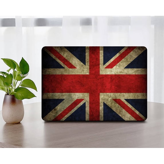 KSK KAISHEK Hard Shell Cover Compatible with 2022.0 Release MacBook Air 13.6 inchs with Touch ID Type C Model: A2681 Flag 1 + Black Keyboard Cover