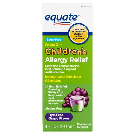 Zyrtec Allergy Medicine Barcode