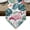Pink, variant on Summer Flamingo Table Runner Linen Burlap Table Runner 48 Inches Long Palm Leaves Floral Tropical Botanical Dresser Scarves for Kitchen Island Coffee Dining Room Party Wedding Holiday Decor 13"x48"