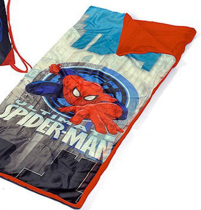 Marvel Spider-Man Toddler Slumber Bag with Bonus Sling Bag - image 2 of 3