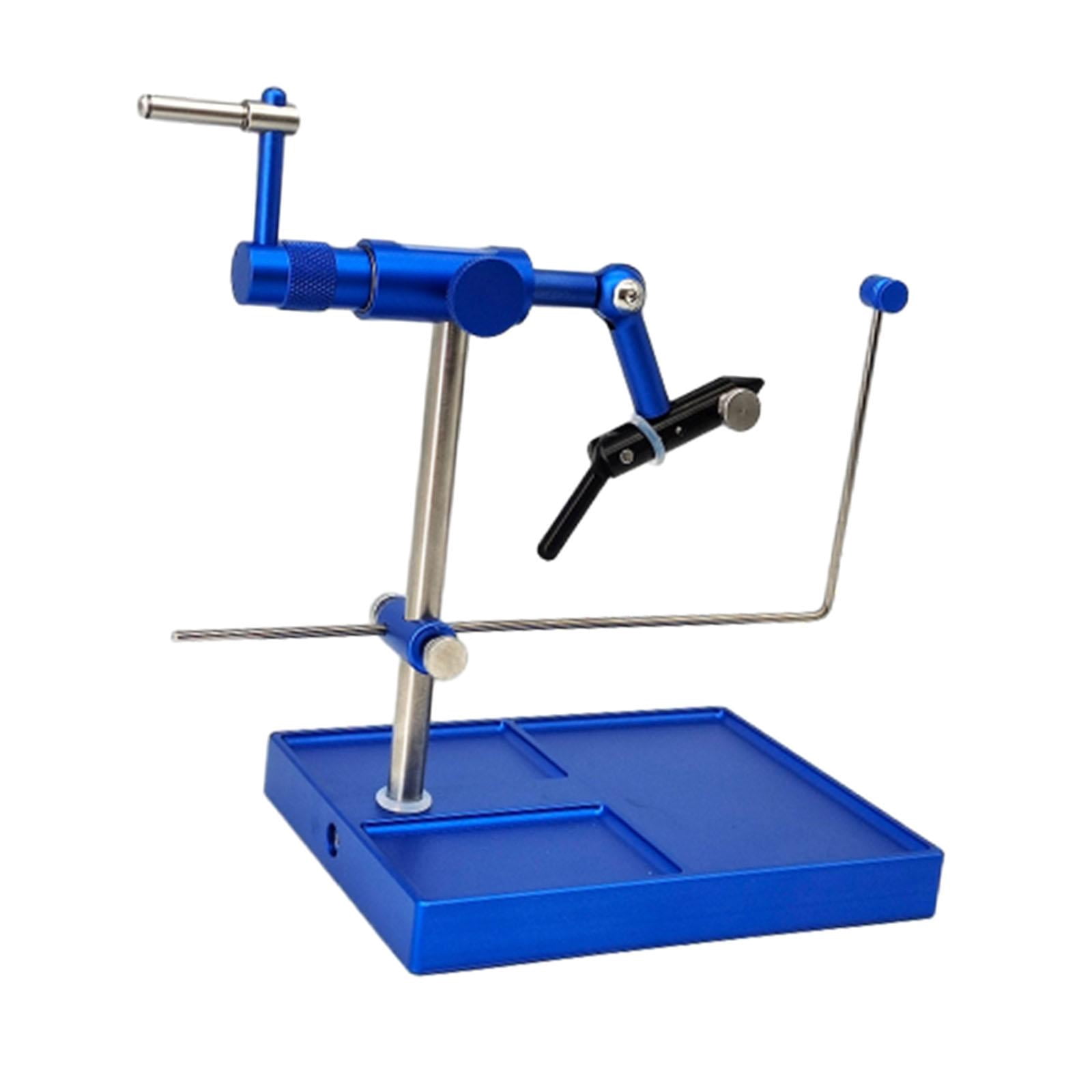 SunniMix Rotary Fly Tying Vise Practical Fishing Accessories Portable Fly Making Tool