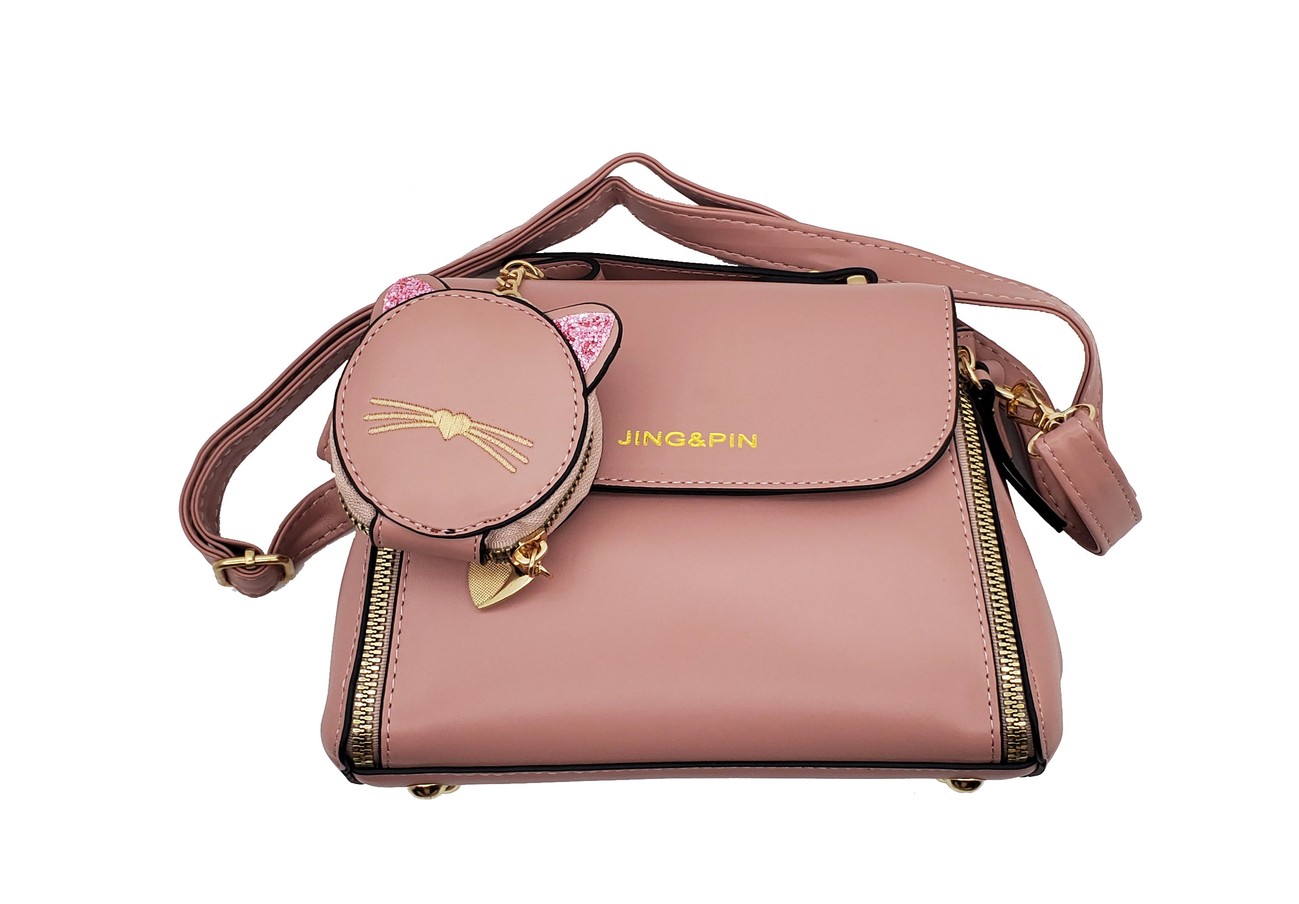 Buy LOVE THE SHAPE OF YOU SOFT PINK PURSE for Women Online in India